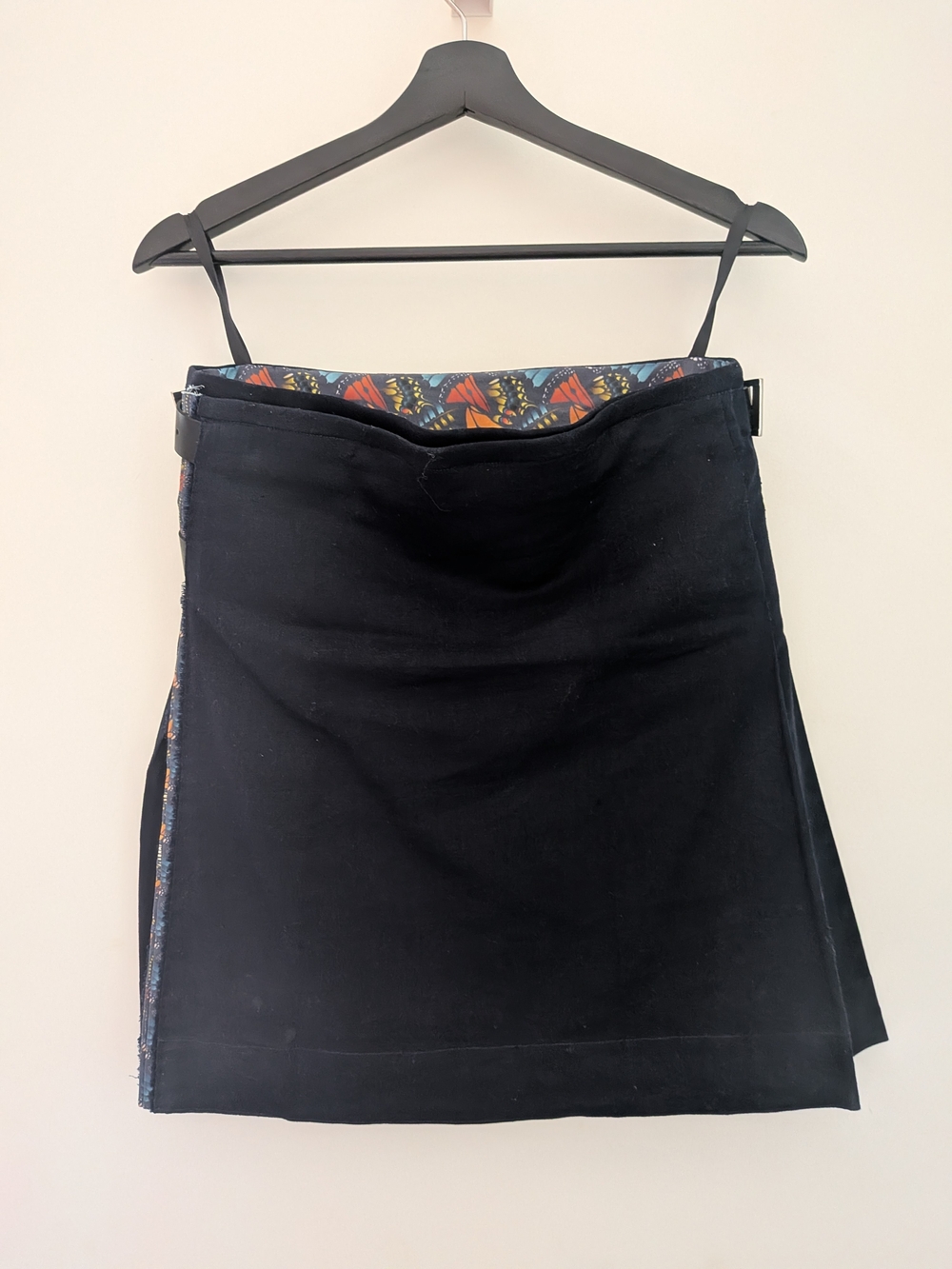 Navy Blue Kilt Size S (Custom Made)